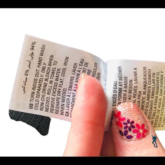 Thin poly/spandex black long sleeve summer evening blouse. Very slimming. NWT - Picture 4 of 7